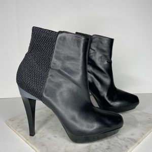 Stella McCartney Black Vegan Leather Ankle Boots